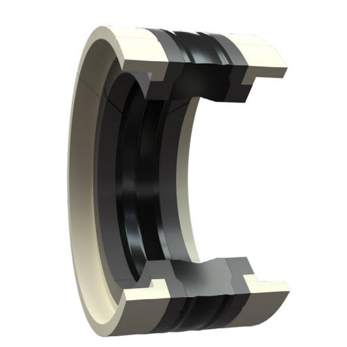 Guarnizione per pistone - TPL series - EVCO - doppio labbro / circolare / in NBR