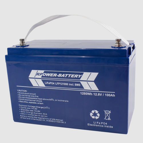 Batteria piombo-acido - LFP12200 - RP-Technik - RPower Batteries - rettangolare / senza manutenzione