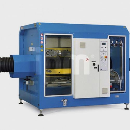 Traino a cingoli per linea di estrusione di tubi - TRC series - IPM ITALIAN PLASTIC MACHINERY - per linea di estrusione di tubi corrugati