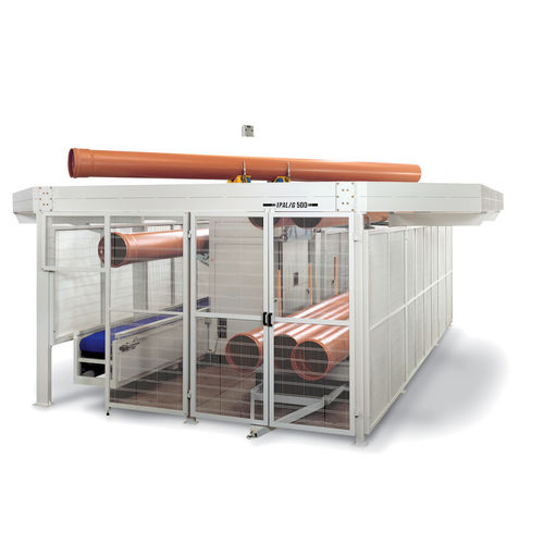 Sistema di pallettizzazione robotizzato - IPAL/G series - IPM ITALIAN PLASTIC MACHINERY - per pallet / per linea di estrusione / per tubi in PE