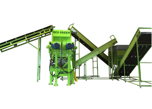 Unità di riciclaggio di pneumatici - ECO TDS TS-15-150  - ECO Green Equipment, USA