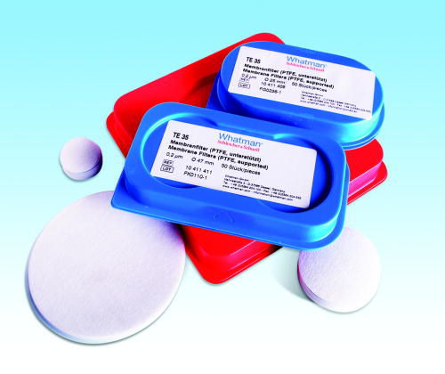 Materiale filtrante PTFE - Whatman - di liquidi / di polvere / a membrana