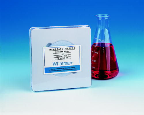 Cartuccia filtrante per prodotti chimici - Whatman - di sterilizzazione / in fibra di cellulosa / a membrana
