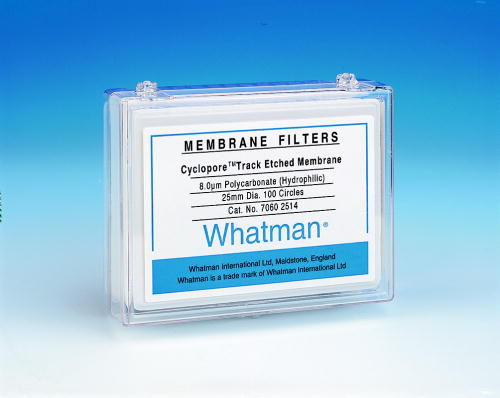 Cartuccia filtrante per solventi - Cyclopore series - Whatman - per microfiltrazione / in poliestere / per applicazioni polimeri