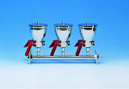 Manifold multicanale - AS series - Whatman - in acciaio inossidabile / per vuoto