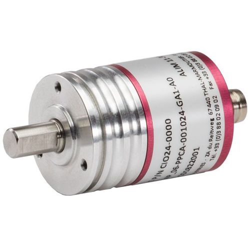 Encoder rotativo incrementale - CIO24P - AK Industries - ottico / ad albero pieno / in alluminio