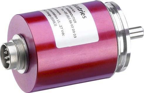 Sensore di spostamento angolare - AS40 series - AK Industries - potenziometrico / analogico
