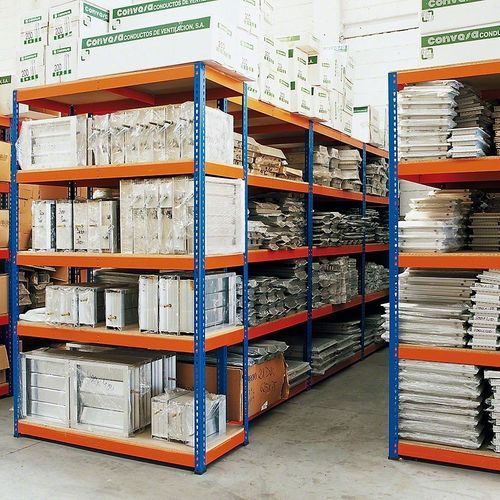 Scaffalatura senza viti - Metal Point - MECALUX - per magazzino di stoccaggio / picking / per ufficio