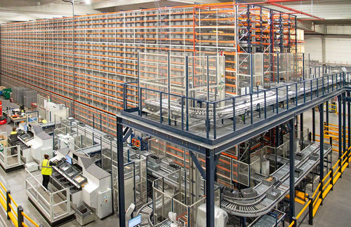Macchina per preparazione ordine pick-to-tote - MECALUX - automatica