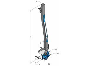 Manifold preassemblato - Calate - TESEO - multicanale / in alluminio / per gas