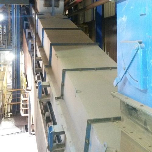 Trasportatore a nastro - Ecobelt® - Magaldi Power SpA - per materiali caldi / per l'industria metallurgica / continuo