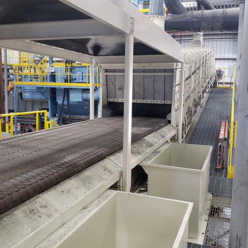 Trasportatore a nastro - MCC® - Magaldi Casting Cooler - Magaldi Power SpA - orizzontale / inclinato / di raffreddamento