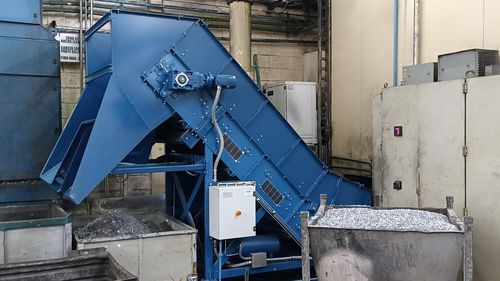 Trasportatore a rete metallica - Superbelt® C - Magaldi Power SpA - a nastro a rete / inclinato / per movimentazione