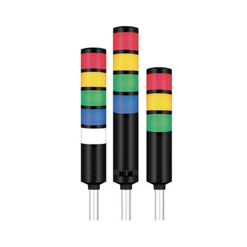 Colonna luminosa LED - QTR50L/QTRA50L - Qlight Co., Ltd. - lampeggiante / a 2 colori / a 3 colori