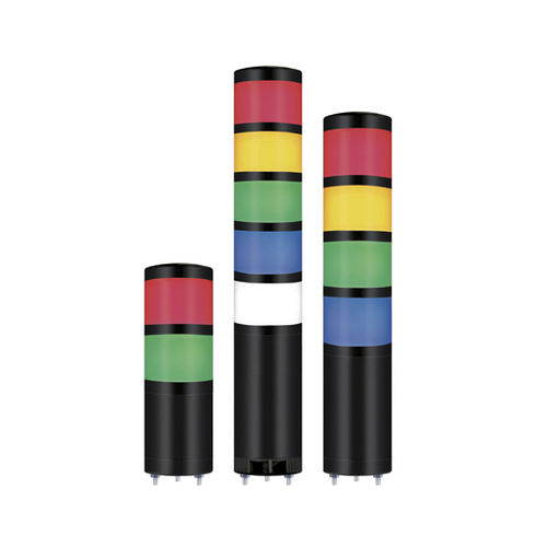 Colonna luminosa LED - QTR50ML/QTRA50ML - Qlight Co., Ltd. - lampeggiante / a 2 colori / a 3 colori