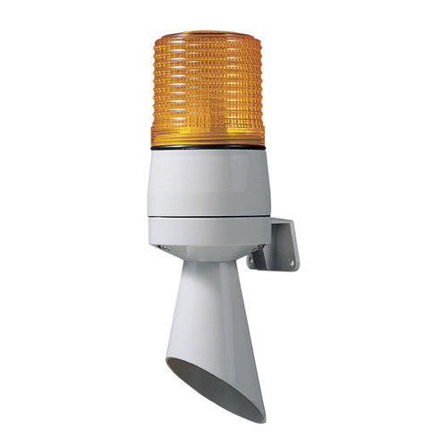 Segnalatore acustico con luce a LED - S60ADL series - Qlight Co., Ltd. - con luci lampeggianti / a tromba / IP54