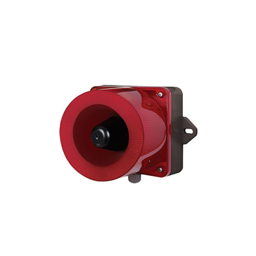 Diffusore di allarme sonoro con luci lampeggianti - QWCD Series - Qlight Co., Ltd. - con luce fissa / a tromba / elettronico