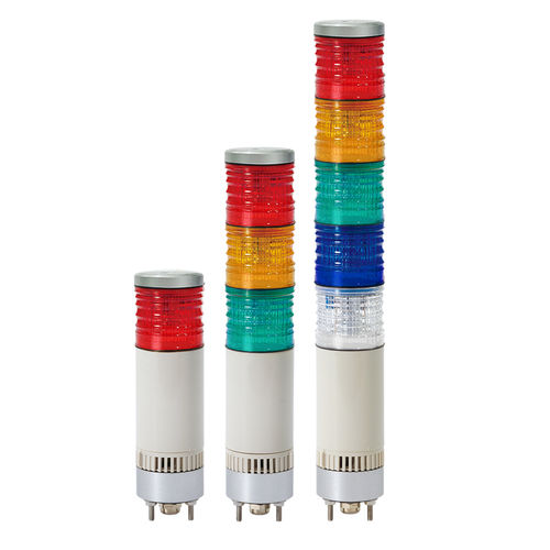 Colonna luminosa LED - STB45ML-Ex series - Qlight Co., Ltd. - permanente / a 2 colori / a 3 colori