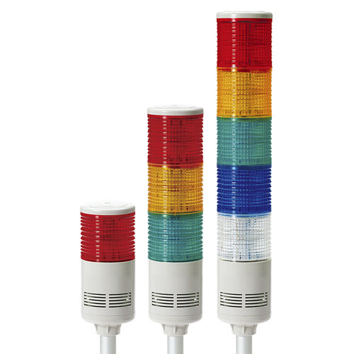 Colonna luminosa LED - ST80L-W series - Qlight Co., Ltd. - lampeggiante / a 2 colori / a 3 colori