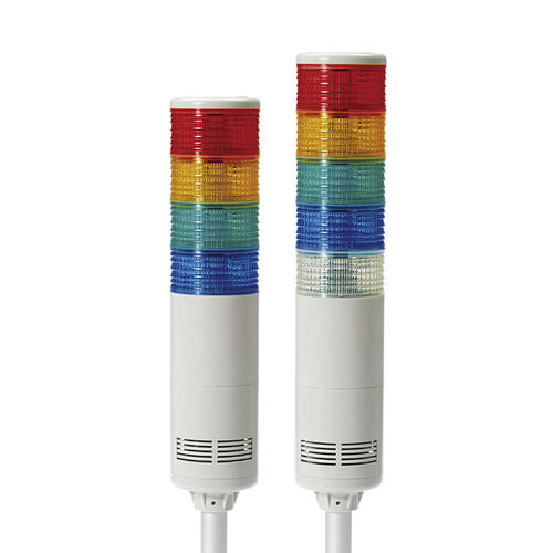 Colonna luminosa LED - ST80EL-ETN - Qlight Co., Ltd. - lampeggiante / a 2 colori / a 3 colori