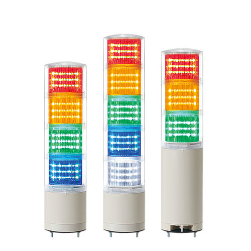 Colonna luminosa LED - QTC70ML - Qlight Co., Ltd. - lampeggiante / permanente / a 2 colori