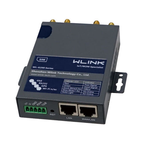 Router per sistema di localizzazione GPS - G200-LF12 GPS | Global - Shenzhen Wlink Technology Co., LTD - cellulare / 4G LTE / Ethernet gigabit