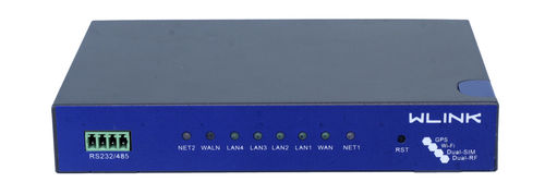 Router cellulare - WCDMA/UMTS, WiFi | R520H - Shenzhen Wlink Technology Co., LTD - 3G / 8 porte / industriale