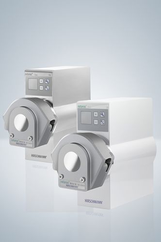 Pompa da laboratorio - max. 100 rpm | rotarus® flow 50 series - Hirschmann Laborgeräte GmbH & Co. KG - peristaltica / per prodotti chimici / di distribuzione