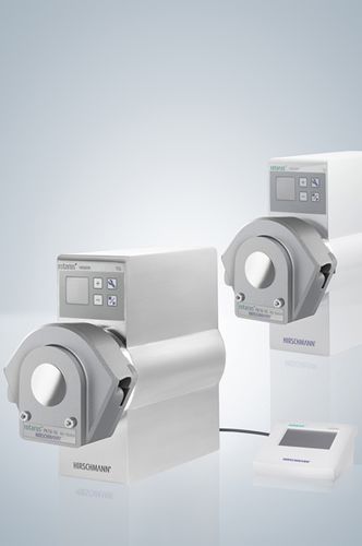 Pompa da laboratorio - max. 100 rpm | rotarus® volume 50 series - Hirschmann Laborgeräte GmbH & Co. KG - peristaltica / per prodotti chimici / di distribuzione
