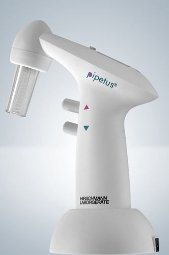 Pipettatore alimentato a batteria - 0.1 - 200 ml, 100 - 240 V | pipetus® series - Hirschmann Laborgeräte GmbH & Co. KG