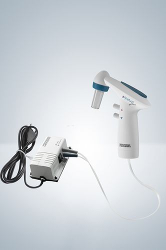 Pipettatore alimentato a batteria - 0.1 - 200 ml, 120 - 230 V | pipetus® standard - Hirschmann Laborgeräte GmbH & Co. KG