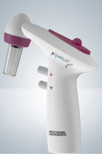 Pipettatore alimentato - 0.5 - 25 ml | pipetus® junior - Hirschmann Laborgeräte GmbH & Co. KG
