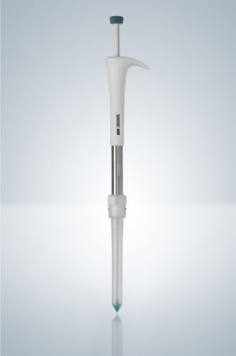 Pipetta monocanale - labopettor macro - Hirschmann Laborgeräte GmbH & Co. KG - a volume fisso / meccanica