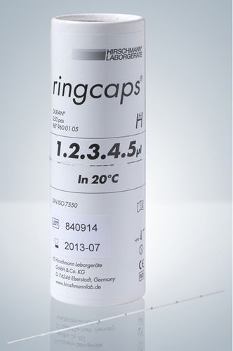 Micropipetta capillare - 1 - 200 µl | ringcaps® series - Hirschmann Laborgeräte GmbH & Co. KG - manuale