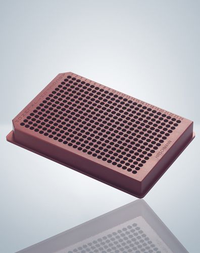Micropiastra con 384 pozzetti - 500 µl - Hirschmann Laborgeräte GmbH & Co. KG
