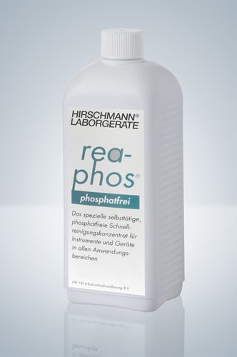 Detergente per laboratorio - 1 l | rea-phos® - Hirschmann Laborgeräte GmbH & Co. KG