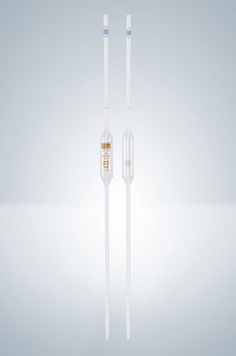 Pipetta monocanale - Hirschmann Laborgeräte GmbH & Co. KG - volumetrica / calce sodata / manuale