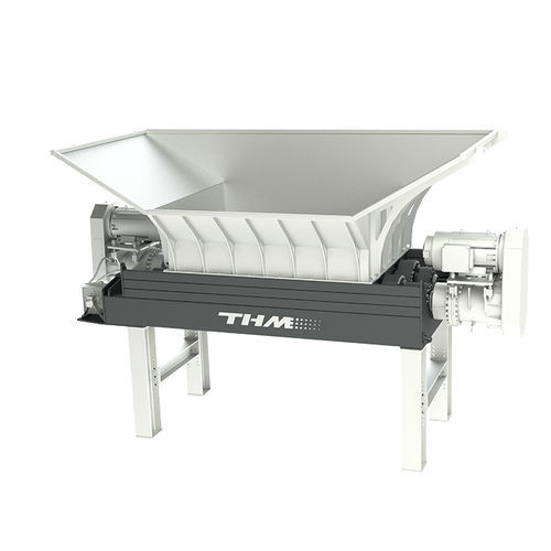 Trituratore primario - TSR - THM recycling solutions - a 2 alberi / per legno / per rifiuti