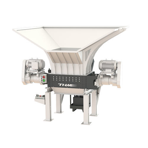 Trituratore primario - TSM  - THM recycling solutions - a due alberi / per legno / per rifiuti
