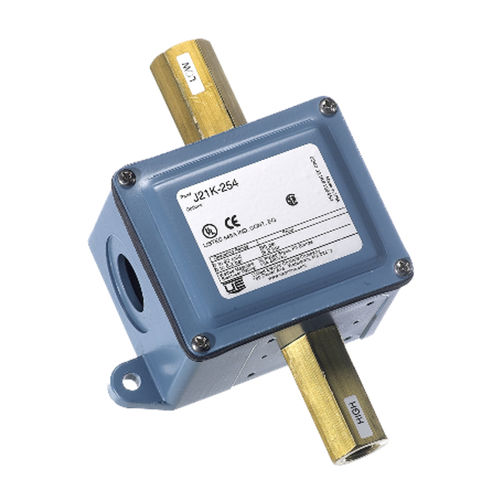 Pressostato a soffietto - J21K  - United Electric Controls - differenziale / NPT 1/4 / NPT 1/2