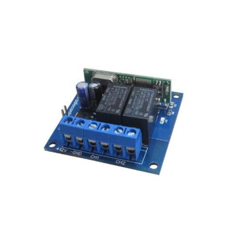 Modulo di ricezione senza fili - RC-RHCS-2CHB - Radiocontrolli S.R.L. - radio / ASK / OOK