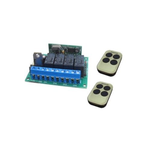 Modulo di ricezione ASK - RXK-4CH - Radiocontrolli S.R.L. - OOK / multicanale