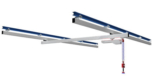 Manipolatore pneumatico - max. 150 kg, 1 600 mm - HUSCH GmbH - con paranco / di posizionamento / sospeso