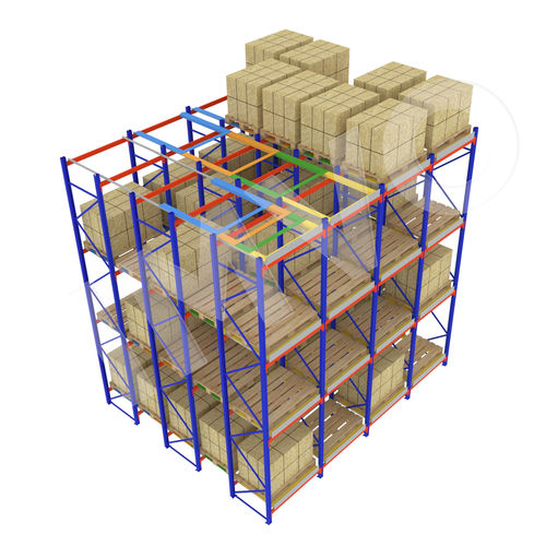 Scaffalatura push-back - Pash back racking - IMVO - per pallet