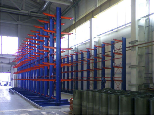 Scaffalatura cantilever - IMVO - per carichi pesanti / per prodotti ingombranti