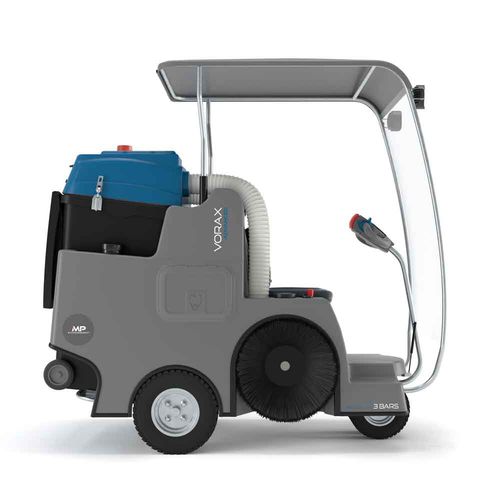 Spazzatrice uomo a bordo - VORAX Advanced - MP ENVIRONNEMENT - elettrica / per rifiuti / compatta