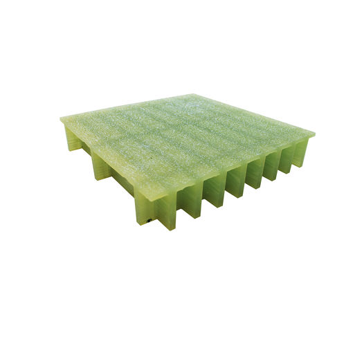 Grigliato a superficie coperta - M.M. srl - in composito / in PRFV / ad alta resistenza chimica