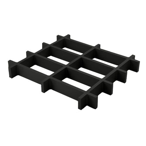 Grigliato in composito - M.M. srl - in PRFV / a maglia rettangolare / antistatico