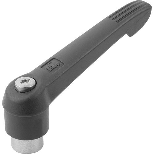 Leva di bloccaggio in acciaio inossidabile - K0270 series - HEINRICH KIPP WERK GmbH & Co. KG - in materia plastica / con filettatura interna