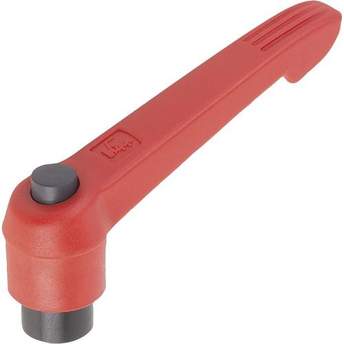 Leva di bloccaggio in acciaio - K0270 series - HEINRICH KIPP WERK GmbH & Co. KG - in acciaio inossidabile / in materia plastica / filettata
